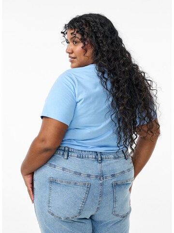 T-shirt 'Livia' Zizzi en bleu