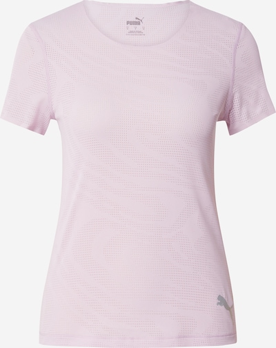 PUMA Sporta krekls 'RUN ULTRASPUN', krāsa - pelēks / purpura, Preces skats