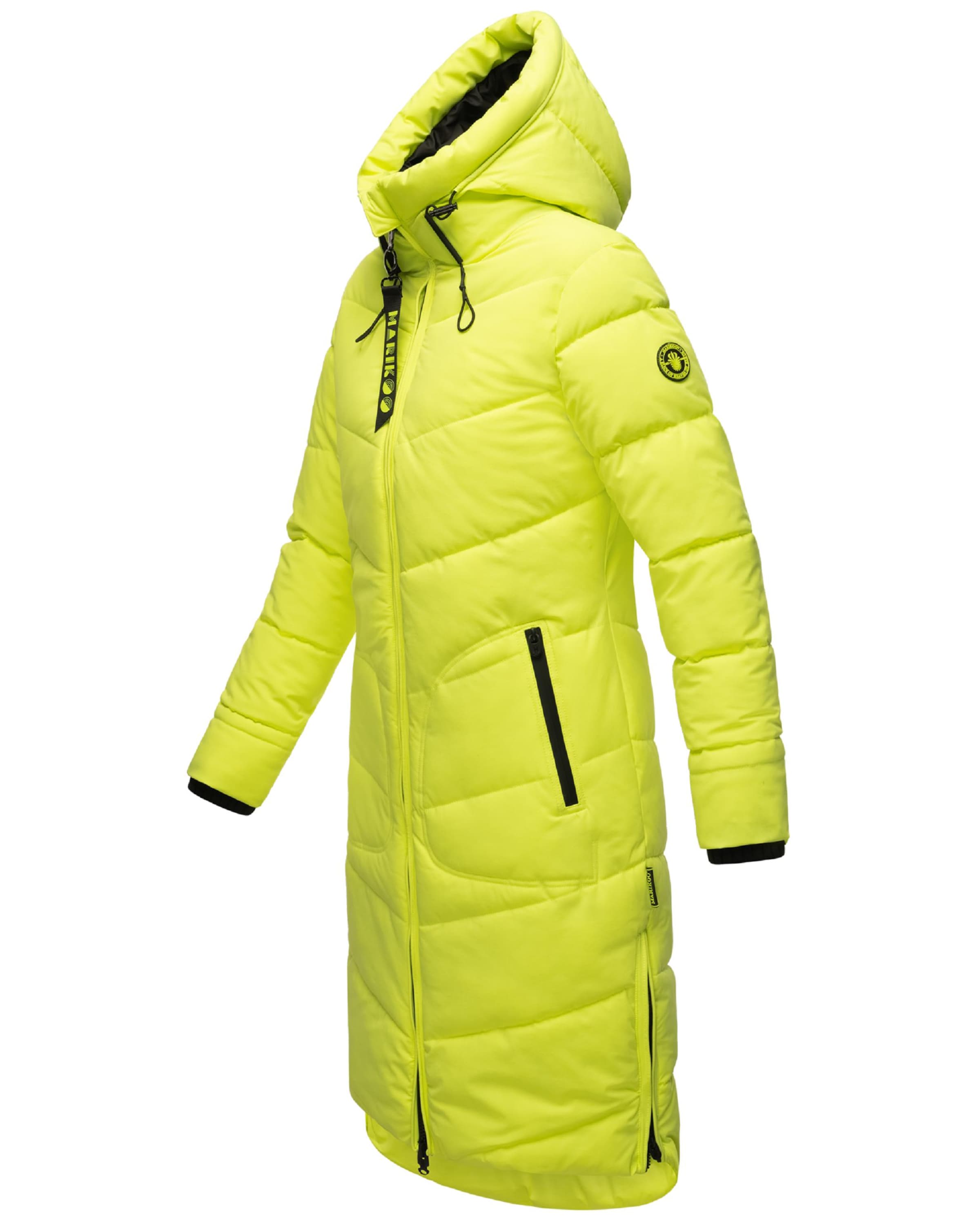 MARIKOO Zimski plašč 'Benikoo' | zelena barva