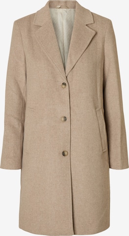 SELECTED Демисезонное пальто 'SLFSASJA' в Бежевый: спереди