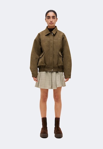 TOPSHOP - Chaqueta de entretiempo 'TILDE' en marrón