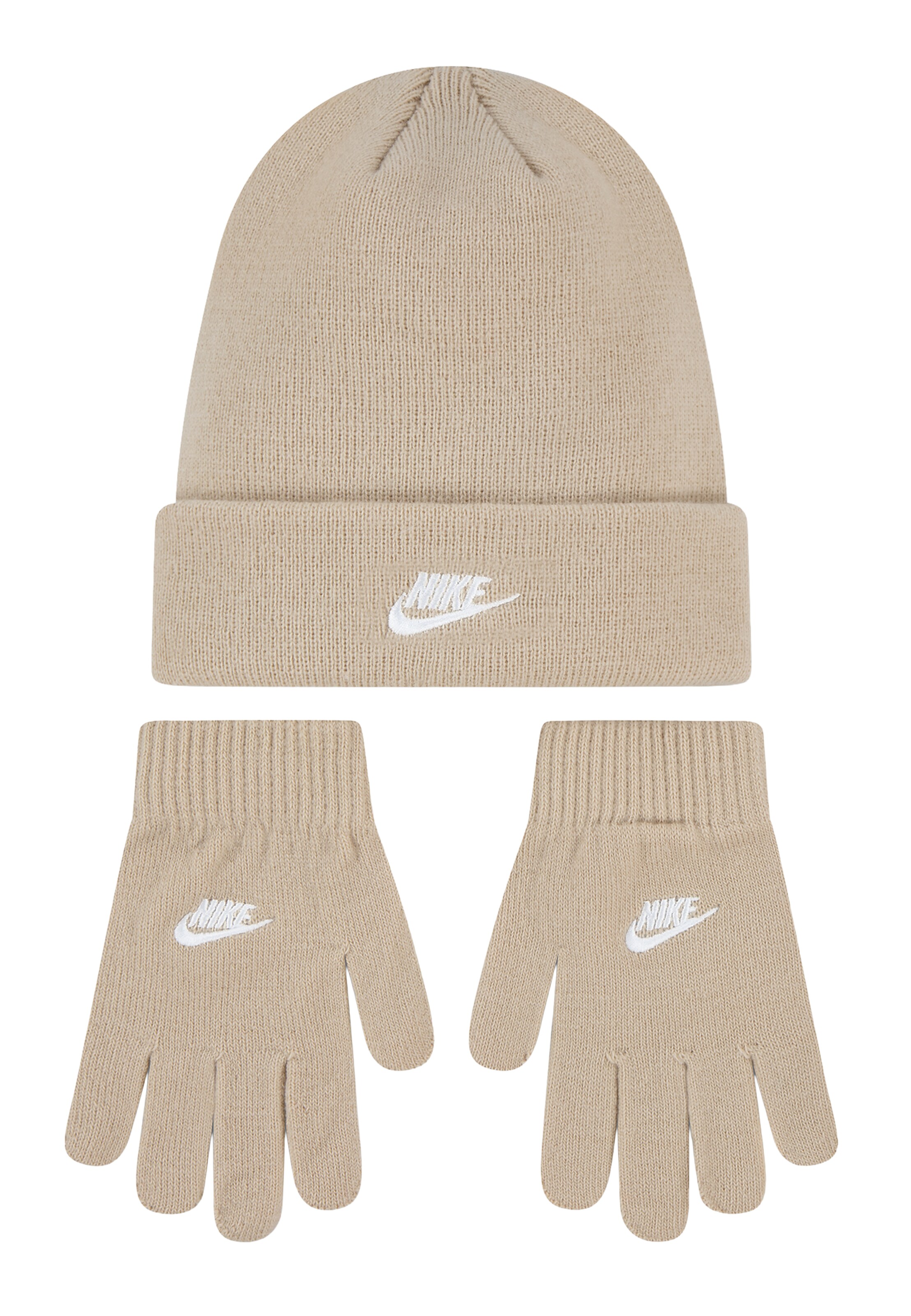 Nike Sportswear - Conjuntos 'CLUB' em bege: frente
