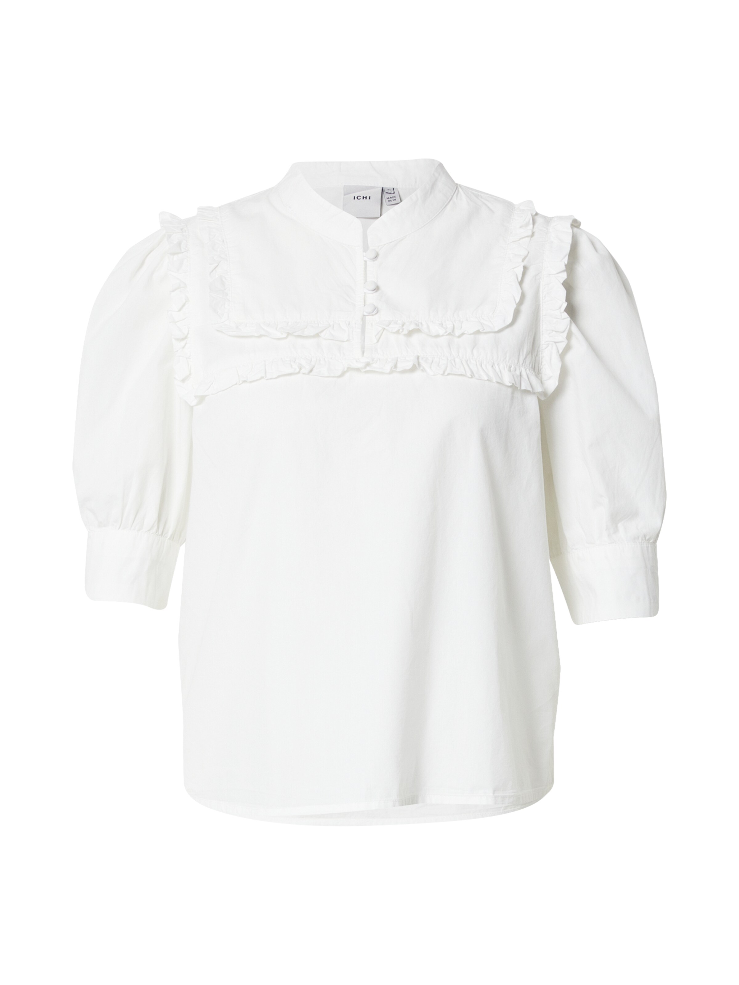 Frauen Blusen & Tuniken ICHI Bluse 'FLETA' in Offwhite - HL30697 Frauen Blusen & Tuniken ICHI Bluse 'FLETA' in Offwhite - HL30697
