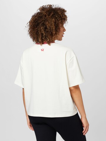 ADIDAS ORIGINALS Тениска 'Thebe Magugu' в бяло