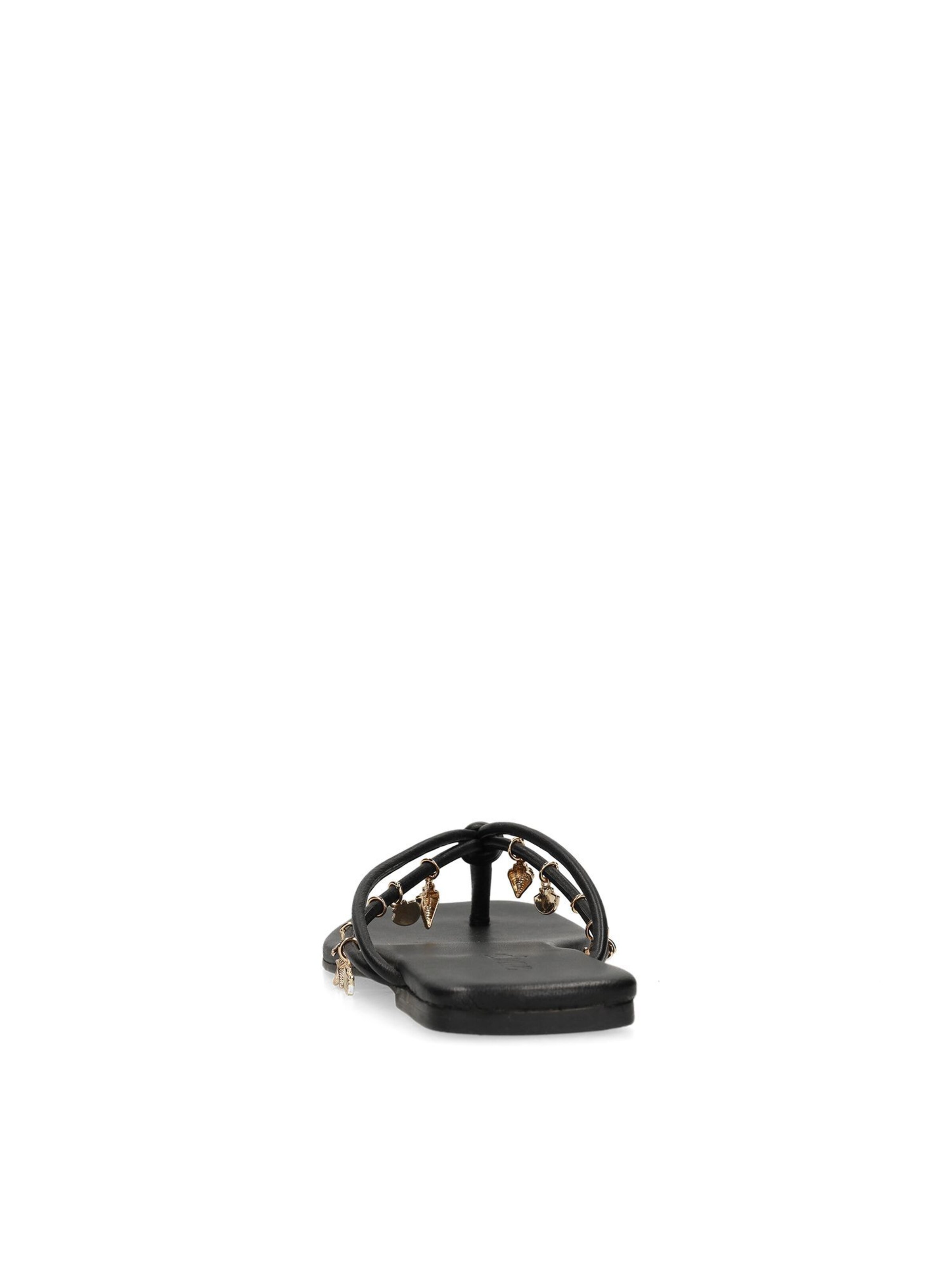 Tongs SACHA en noir