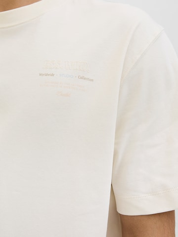 JACK & JONES Shirt 'JJEURBAN EDGE STUDIO' in White