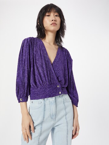 IRO Blouse 'LISETTA' in Lila: voorkant