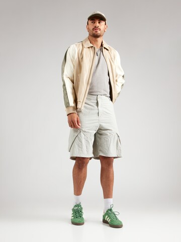 WEEKDAY - Loosefit Pantalón cargo en gris: frente