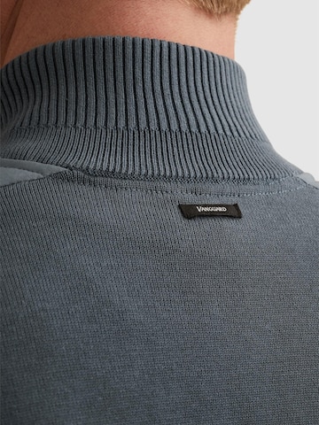 VANGUARD Strickjacke 'Cardigan in cotton/modal with zipper closure'‌‌‌ in Blau