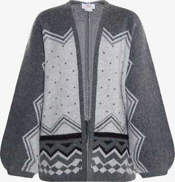 usha FESTIVAL Knit cardigan in Grey: front