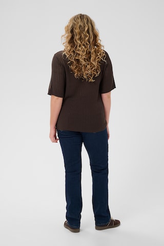 Pull-over 'KCabeline' KAFFE CURVE en marron