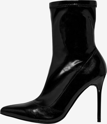 ONLY Støvler 'Sock Heeled Boots' i sort: forside