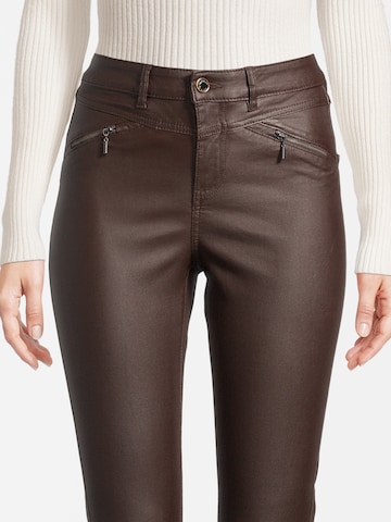 Orsay Skinny Jeans in Braun