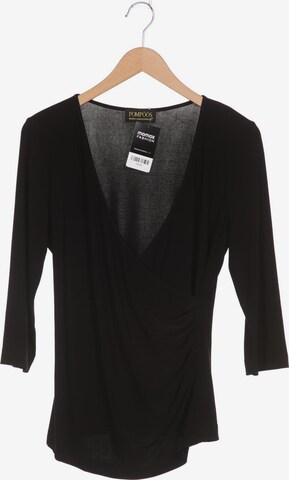 POMPÖÖS Top & Shirt in XL in Black: front