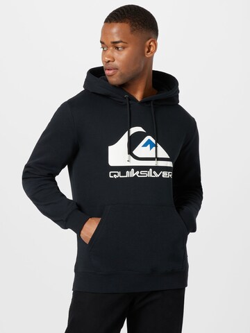 QUIKSILVER Athletic Sweatshirt in Black: front
