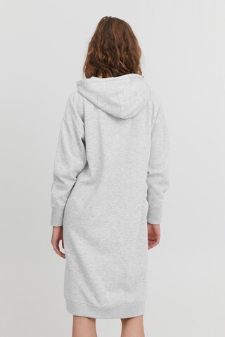 ICHI Sweatkleid in Grau
