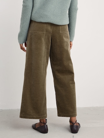 Wide Leg Pantalon 'Asphodel' Seasalt Cornwall en vert
