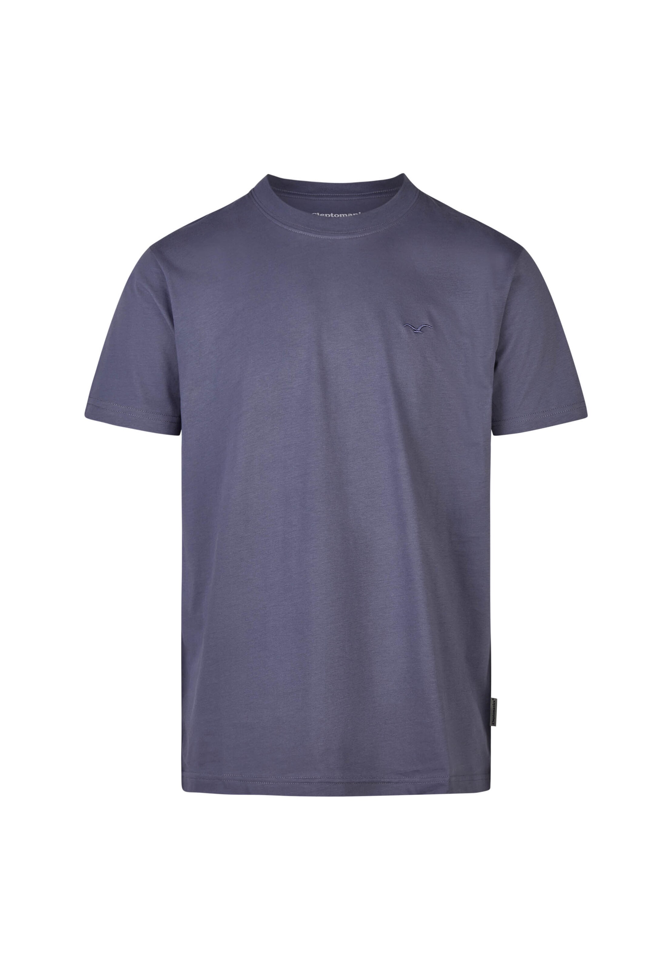 Cleptomanicx Shirt 'Ligull Stripe' in Blue: front