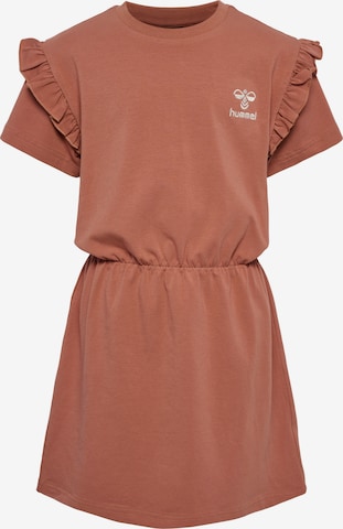 Hummel Dress in Brown: front