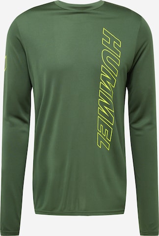 Hummel Spodné tričko 'Topaz' - Zelená: predná strana