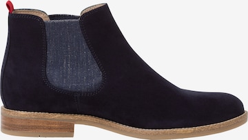 s.Oliver - Botas Chelsea en azul