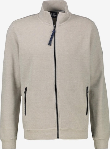 LERROS Sweat jacket in White: front