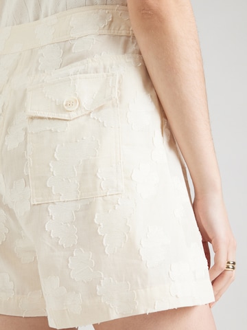 Regular Pantalon à pince FRNCH PARIS en beige