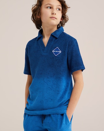 WE Fashion Shirt in Blauw: voorkant
