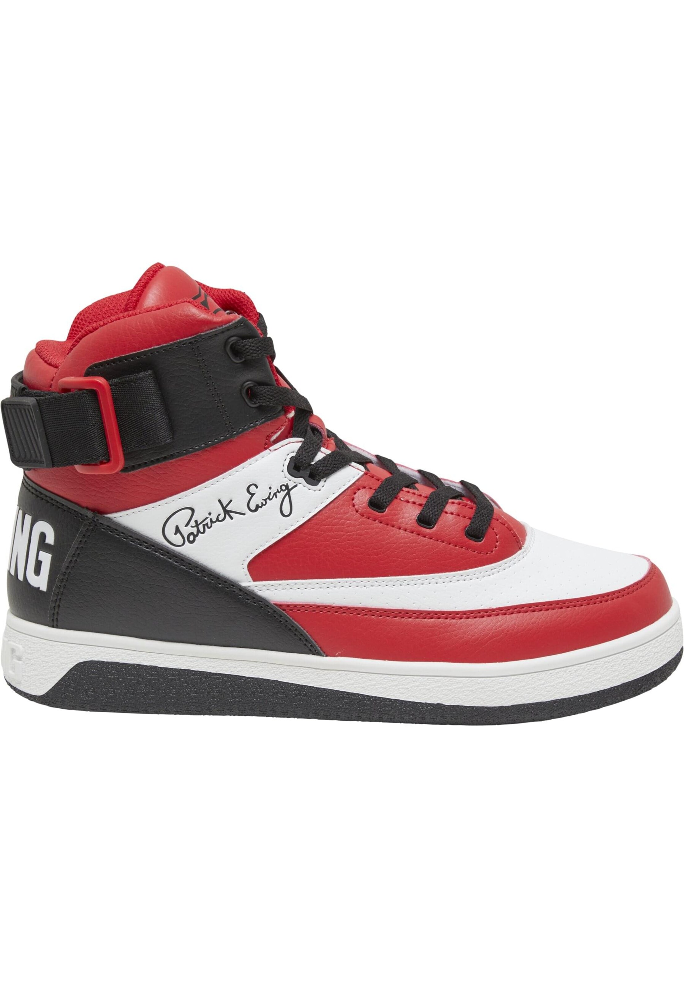 Ewing High-Top Sneakers 'HI Strap' in Red