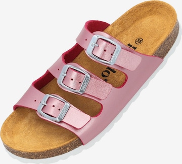 Palado Slippers 'Capri' in Pink: front