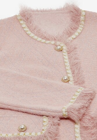 ALARY Knit Cardigan in Pink