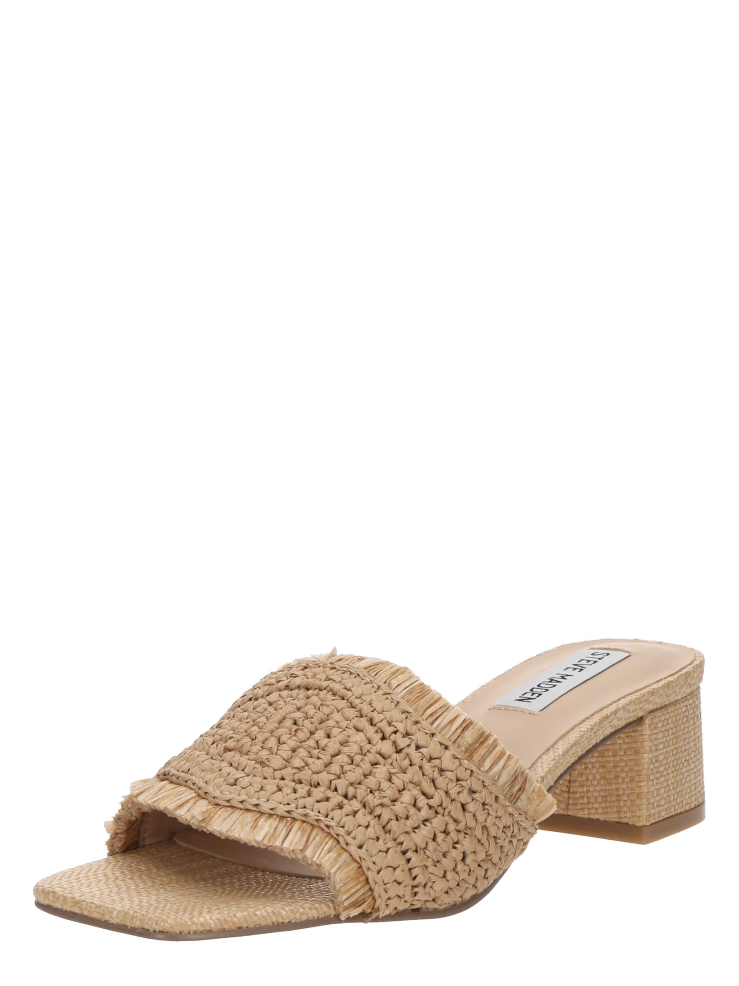 STEVE MADDEN Mules 'Cienega' in Beige: front