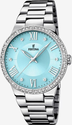 Montre à affichage analogique 'Boyfriend Collection' FESTINA en bleu : devant