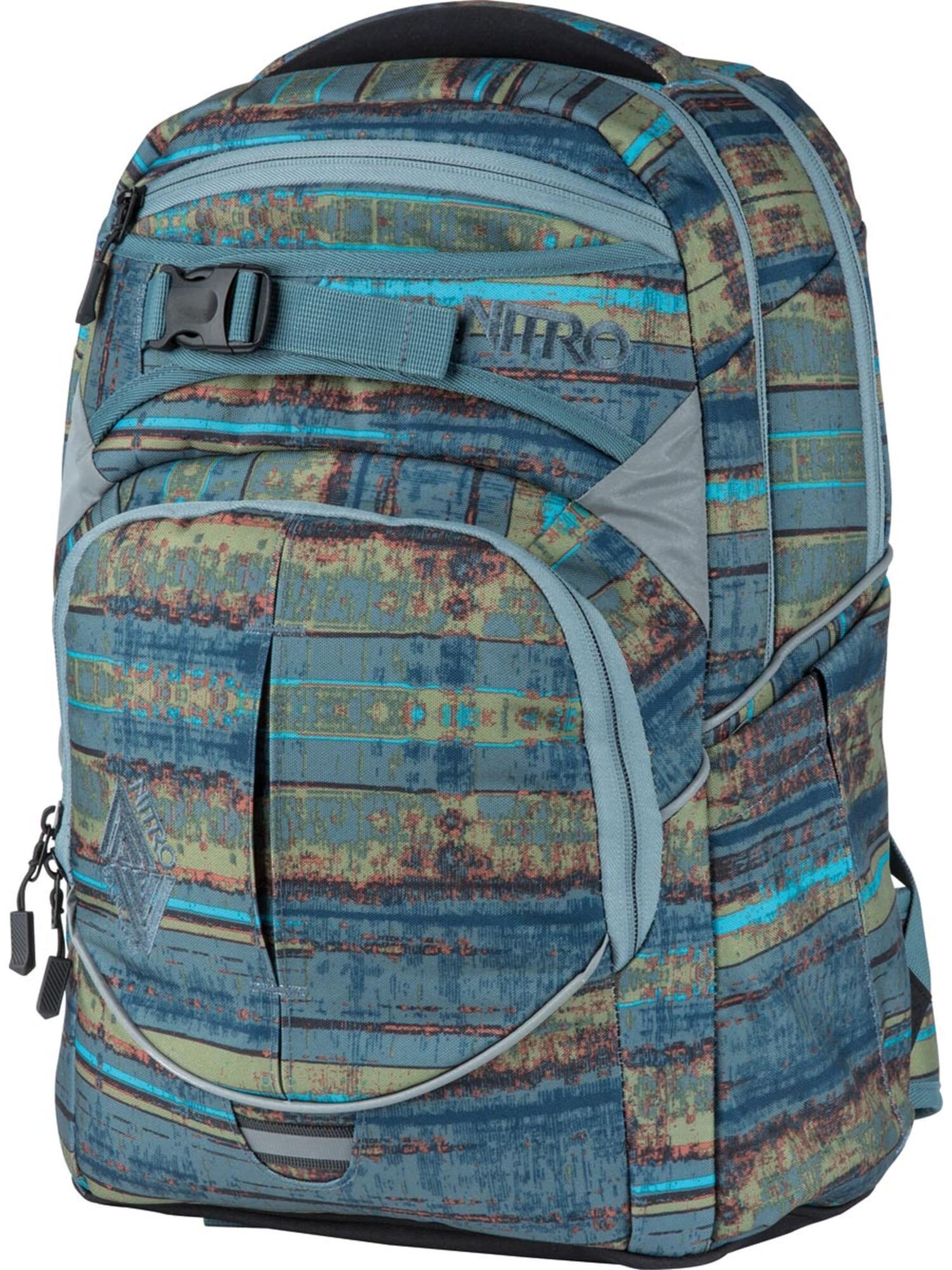 NitroBags Rucksack 'SUPERHERO' in Blau: Vorderseite