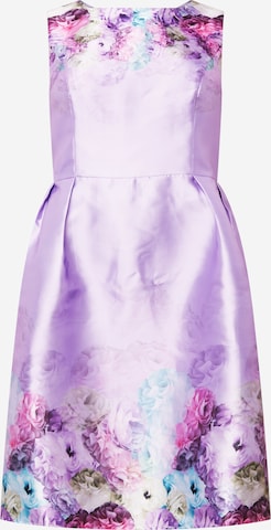 Chi Chi Curve Dress in Purple: front
