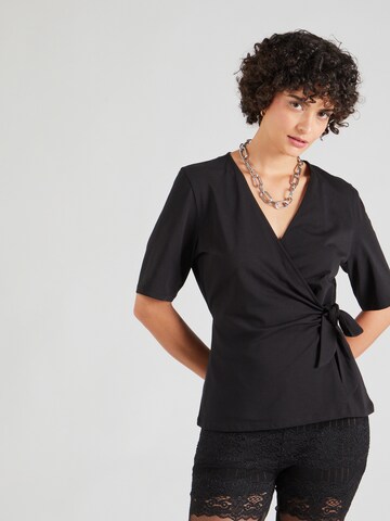 s.Oliver Blouse in Zwart