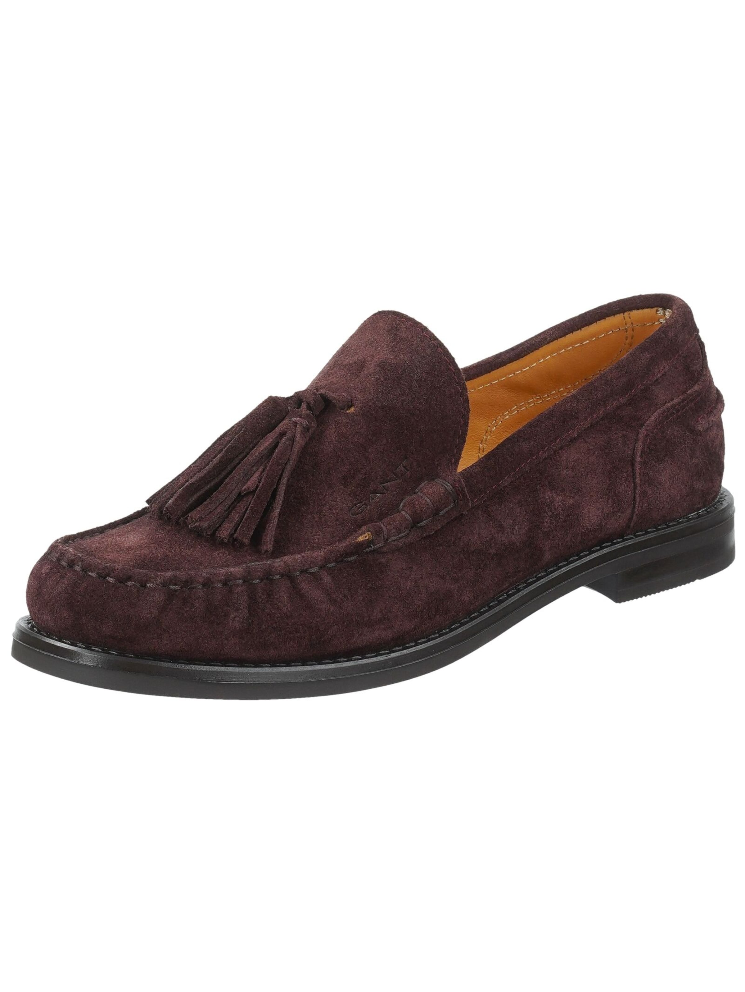 Chaussure basse GANT en rouge : devant