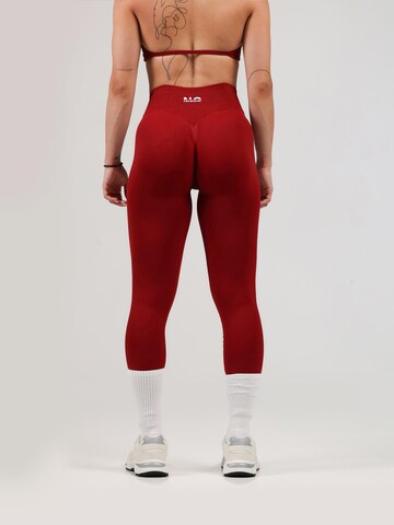 évasé Leggings neverover en rouge