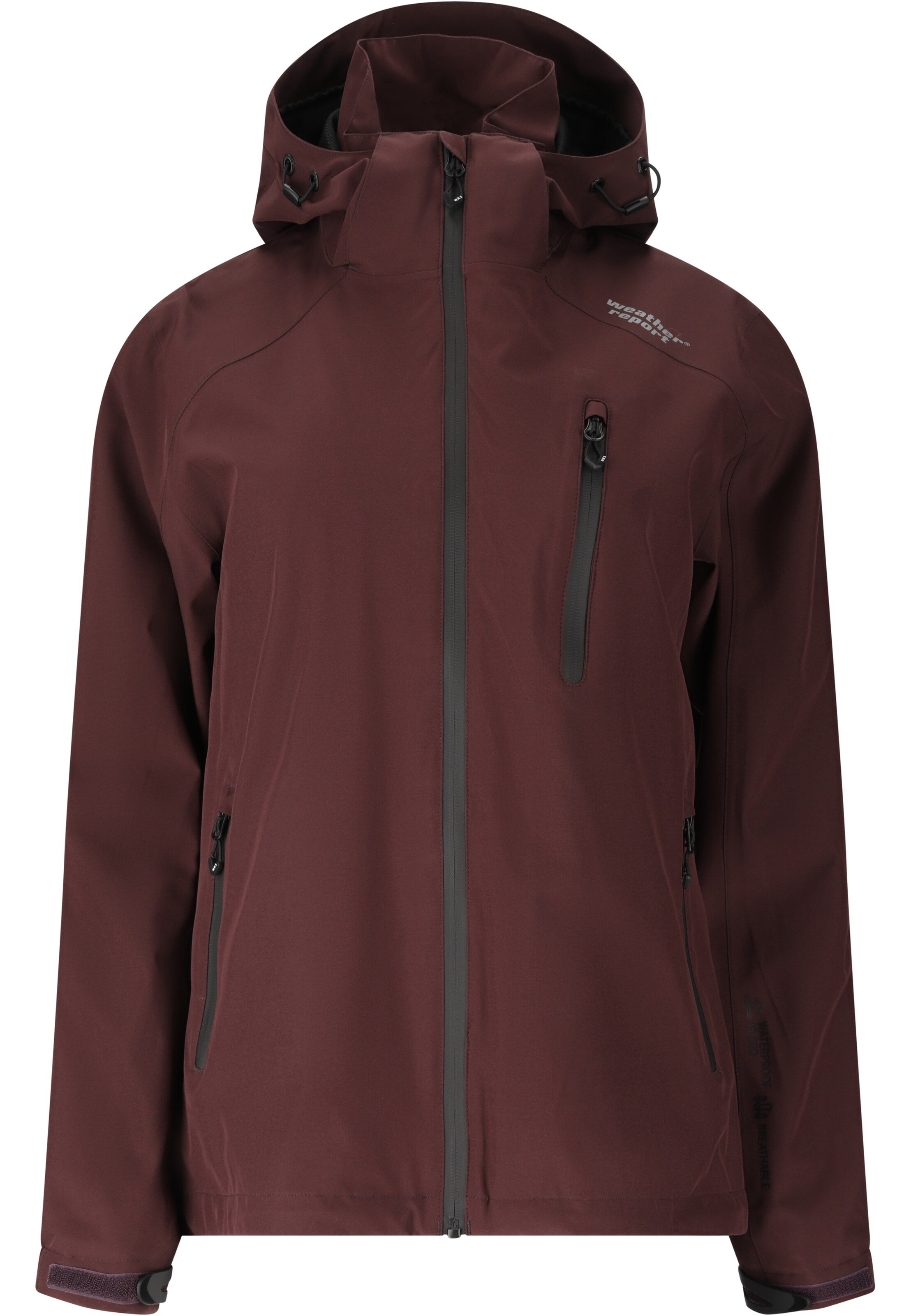 Weather Report Funktionsjacke 'CAMELIA' in Rot: Vorderseite