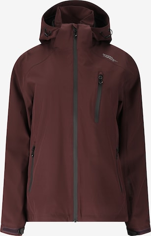 Veste outdoor 'CAMELIA' Weather Report en rouge : devant