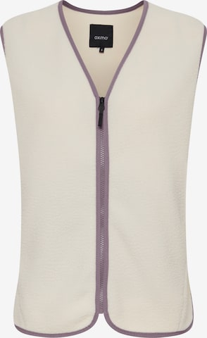 Oxmo Vest 'Pianne' in Beige: front