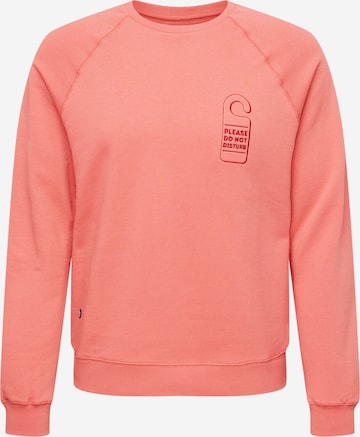 Brava Fabrics Sweatshirt 'Do Not Disturn' in Roze: voorkant