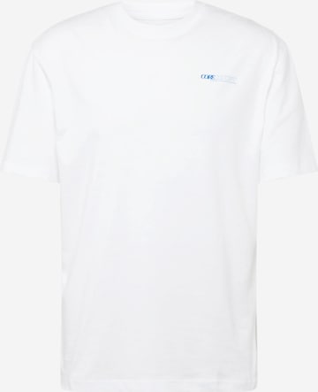 T-Shirt 'NATURE' JACK & JONES en blanc : devant
