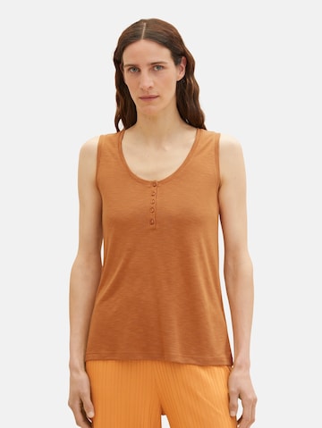 TOM TAILOR Top in Brown: front