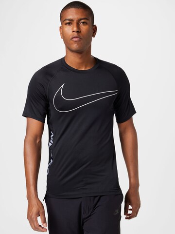 NIKE - Camisa funcionais 'Novelty' em preto: frente