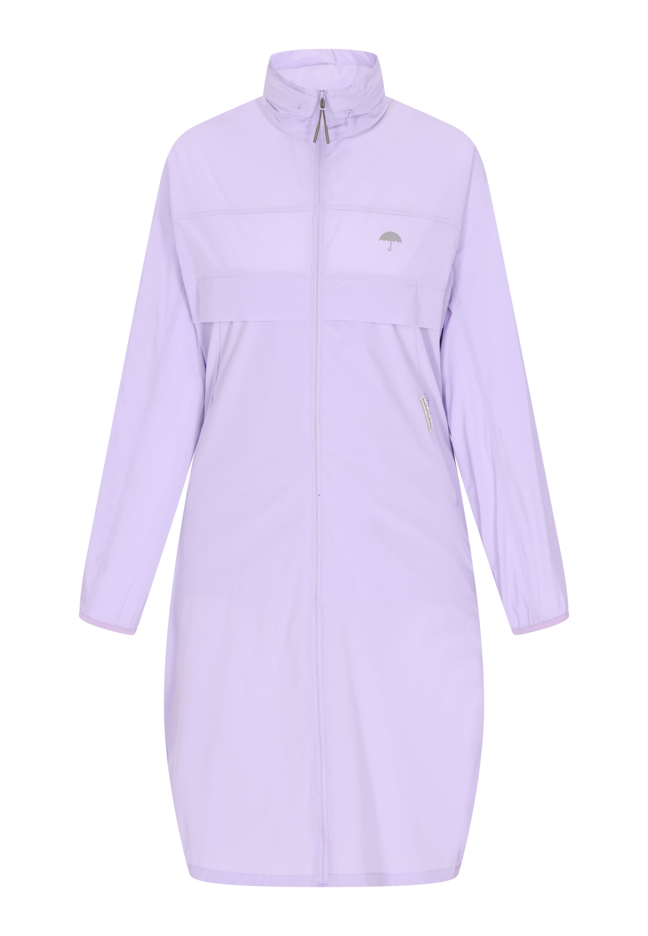 Schmuddelwedda - Abrigo de entretiempo en lila: frente