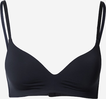 Lindex T-shirt Bra 'Flora Theresia' in Black: front