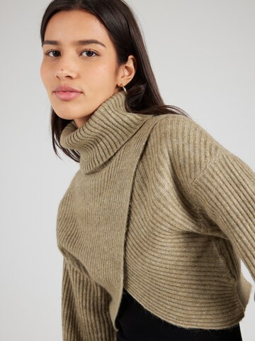 Pull-over 'PCPAYA' PIECES en vert
