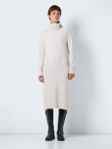 Noisy may Knitted dress 'VIOLA' in Beige: front