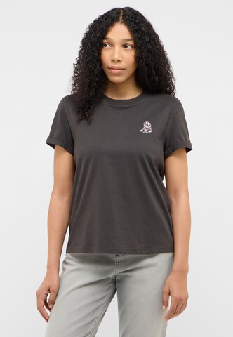 MUSTANG Shirt 'Monroe' in Schwarz: Vorderseite